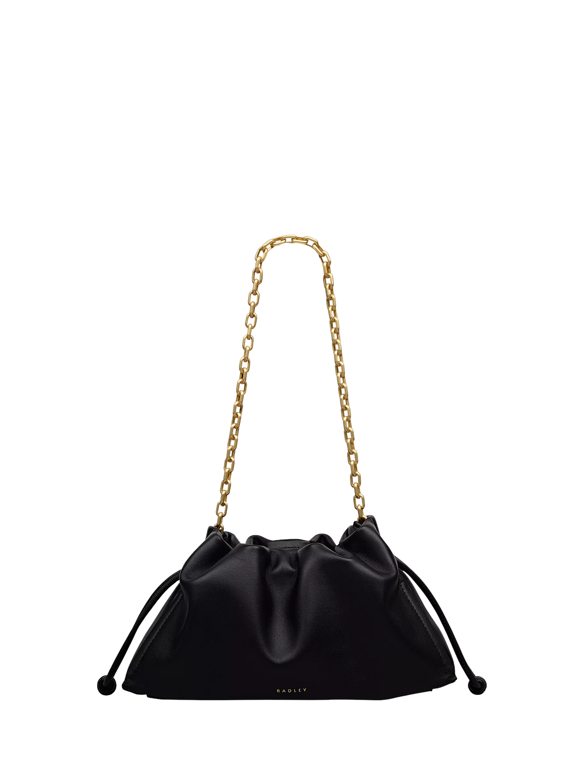 Radley Roxburgh leather chain clutch bag (British brand)