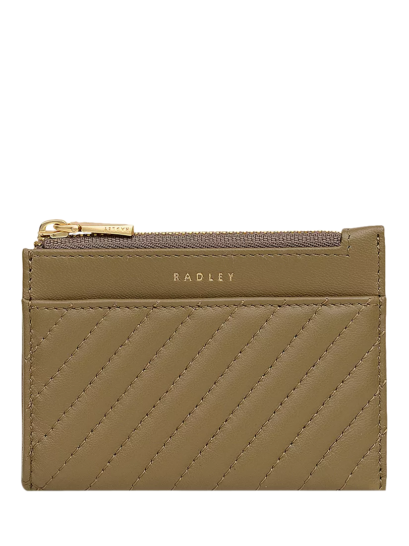 Radley Belsize quilted leather cardholder - British product