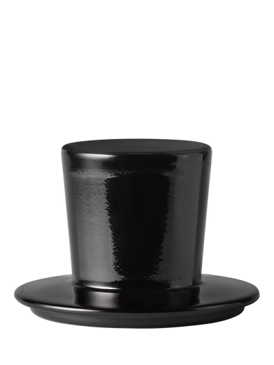 John Lewis Acqua di Parma Chapeau Candle Glass Lid, Black- Buy online at McGrocer