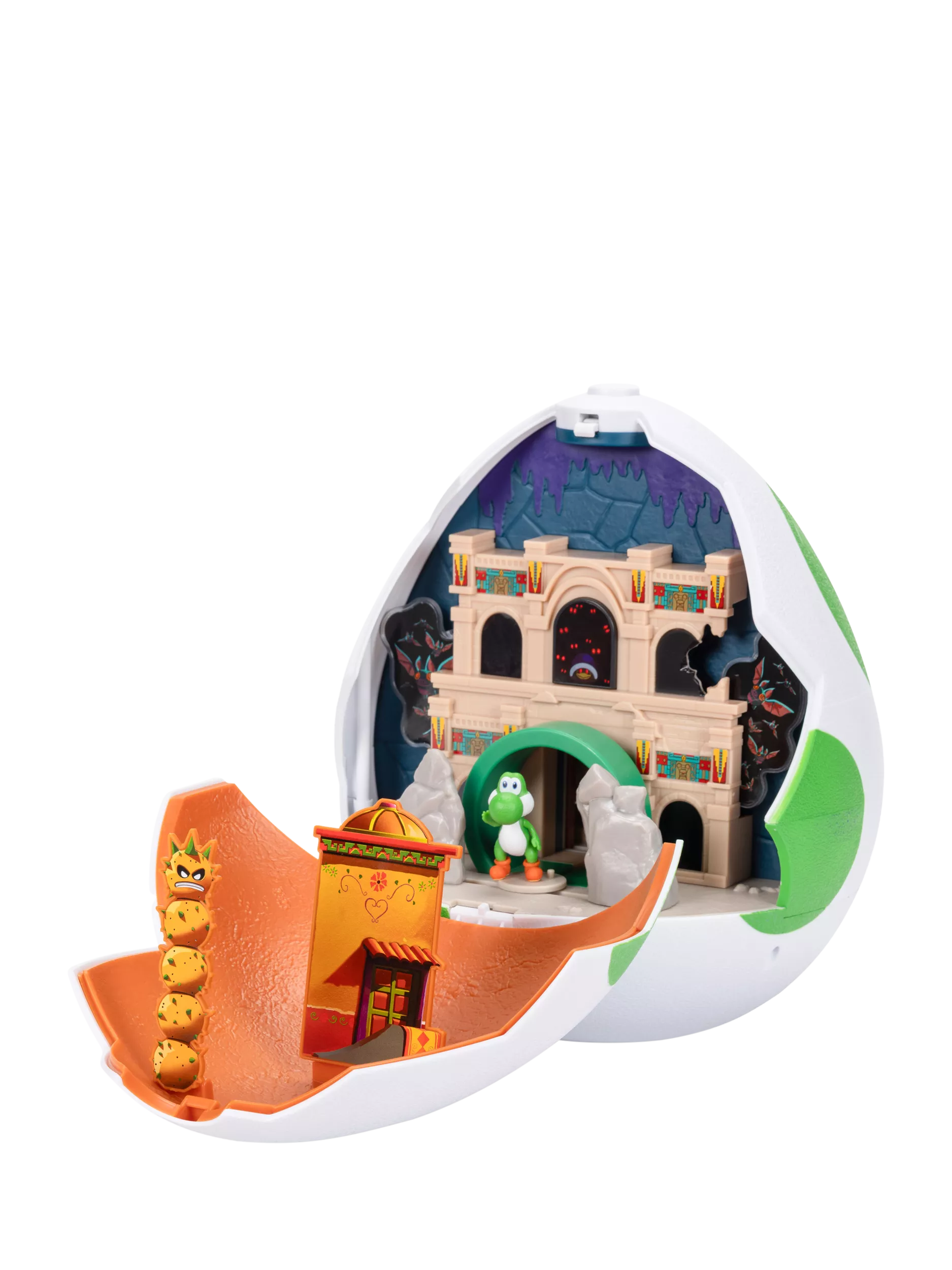 Super Mario Bros. Galaxy Movie Yoshi Egg Playset 9-inch, imported from the UK