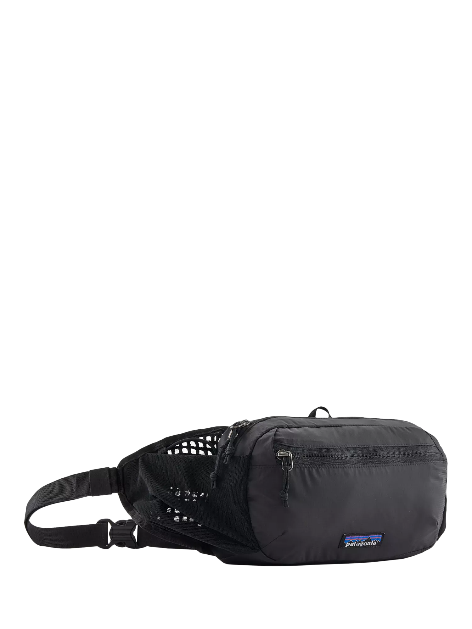 Patagonia Terravia Hip Pack black cross-body bag, imported from the UK