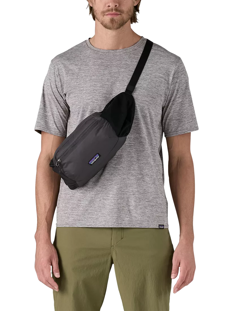 Patagonia Terravia Hip Pack black cross-body bag, imported from the UK