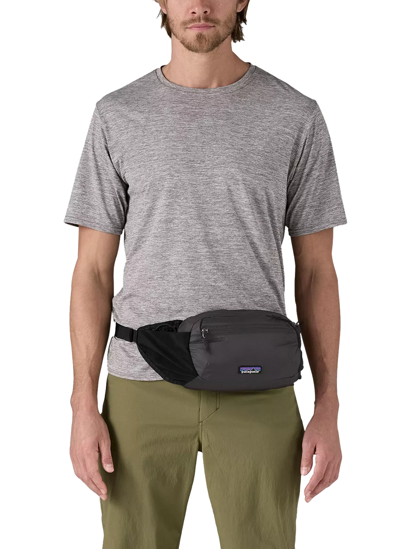 Patagonia Terravia Hip Pack black cross-body bag, imported from the UK