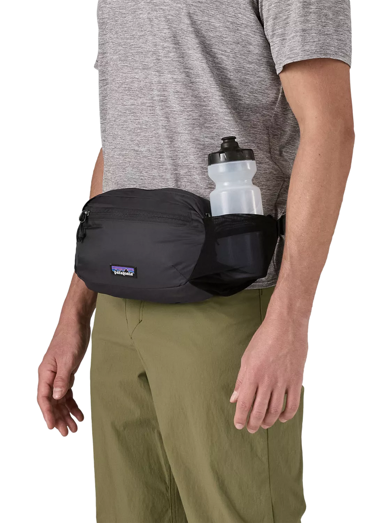 Patagonia Terravia Hip Pack black cross-body bag, imported from the UK