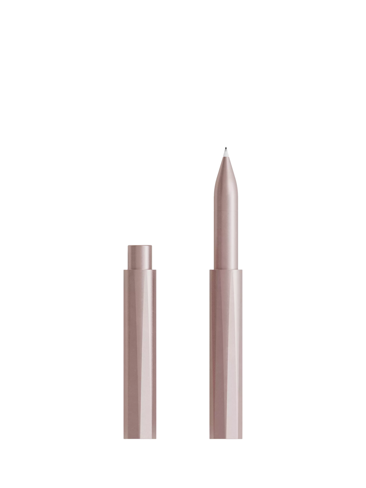 Tom's Studio refillable writing pen in Blush - British product