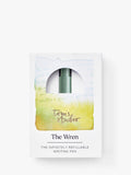 Tom's Studio Wren refillable writing pen Sage (British brand)