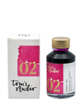 Tom's Studio fountain pen ink Raspberry Sobert 50ml (British brand)