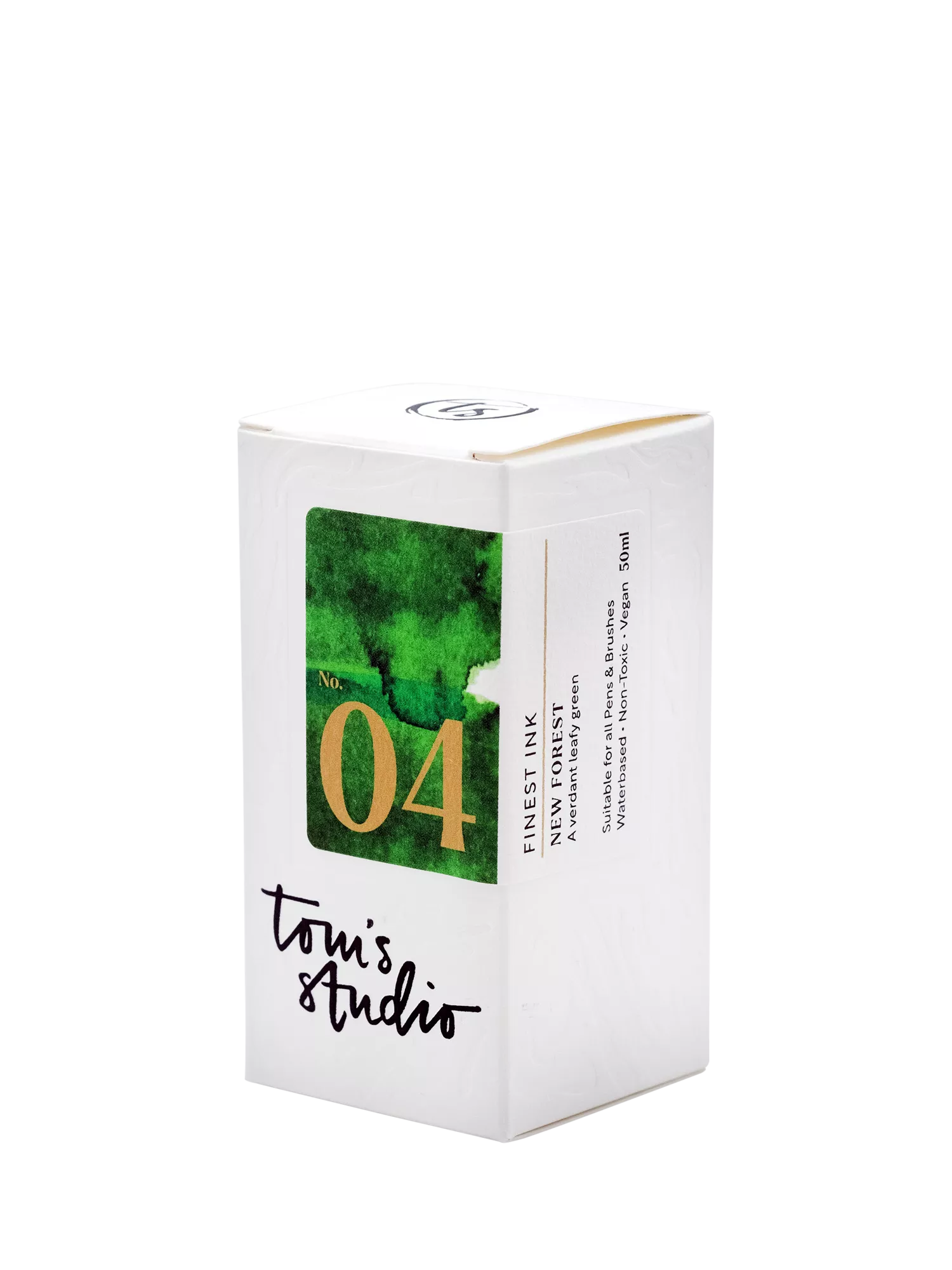 Tom's Studio New Forest Green ink 50ml, imported from the UK