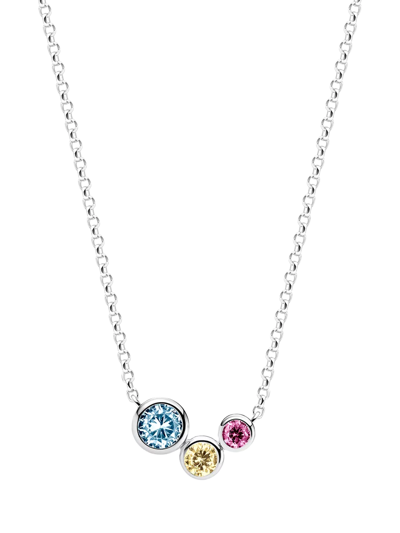 Sif Jakobs Sardinien Tre silver necklace 45cm, imported from the UK