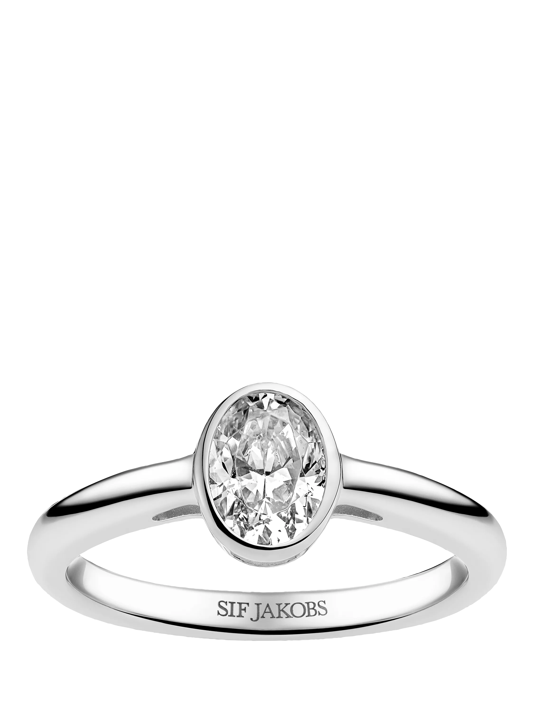 Sif Jakobs Jewellery ring Sardinien Ovale Piccolo size 8 - British product
