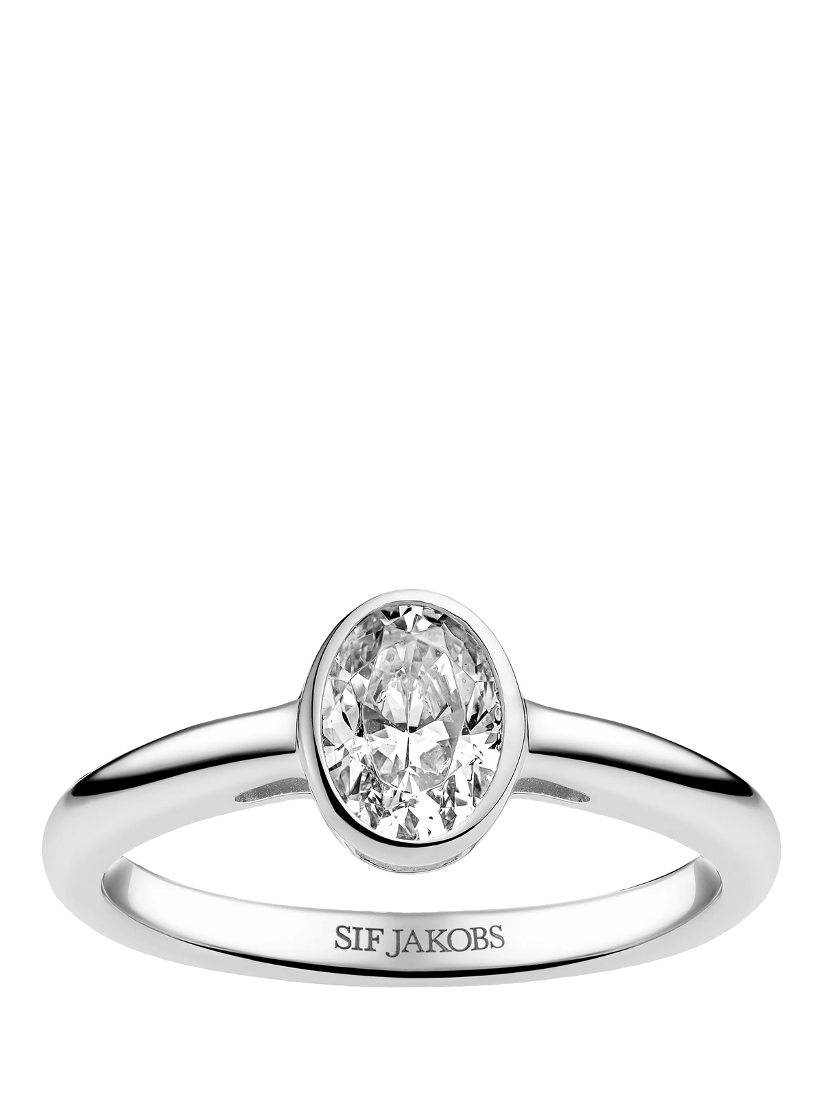 Sif Jakobs Jewellery ring Sardinien Ovale Piccolo size 8 - British product