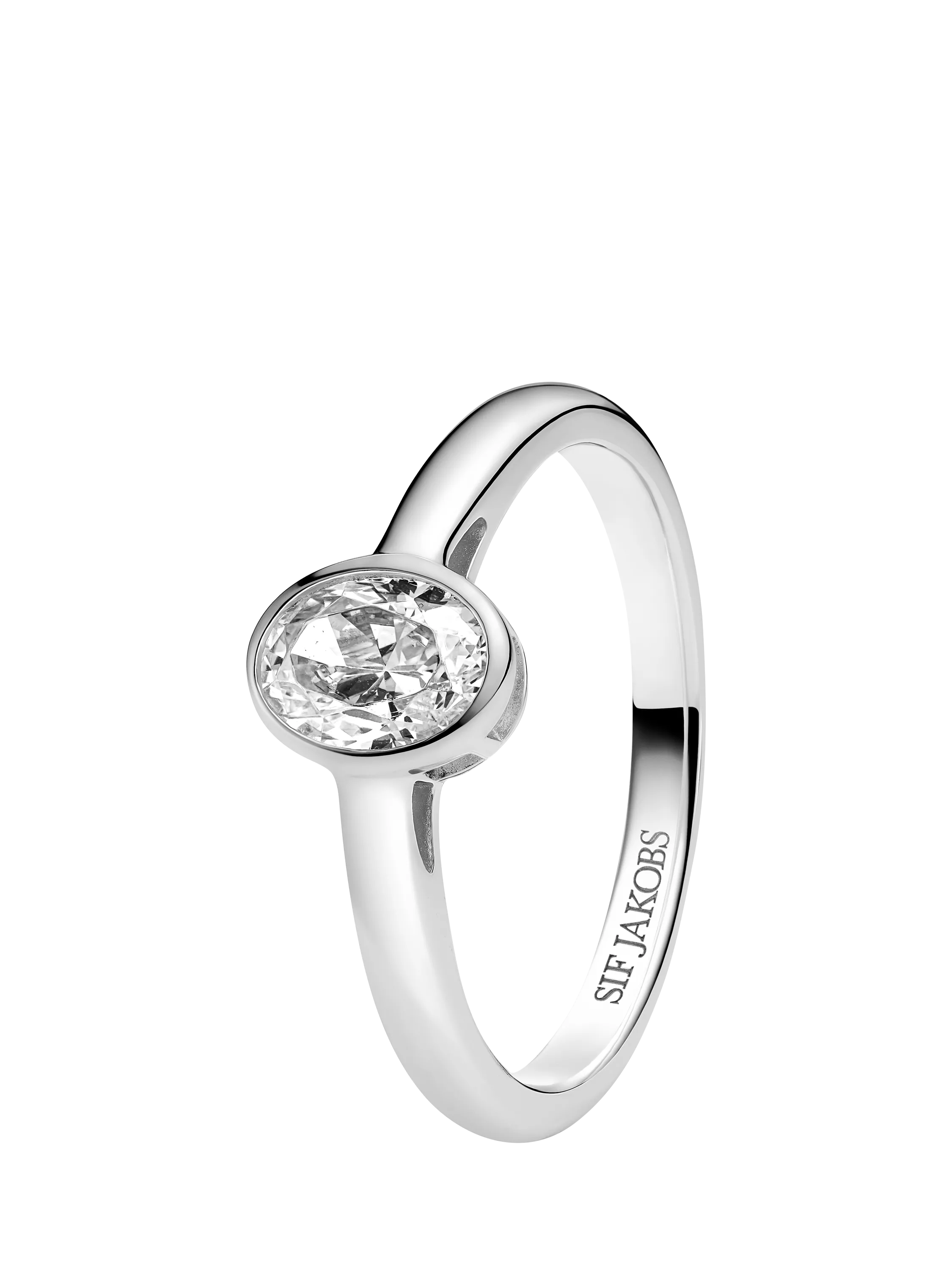 Sif Jakobs Jewellery ring Sardinien Ovale Piccolo size 8 - British product