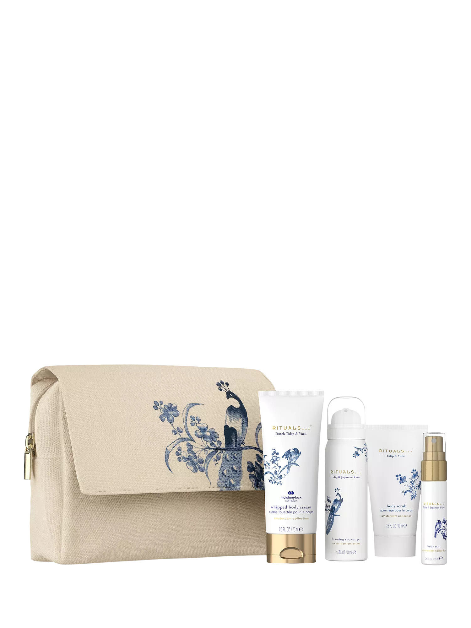 Rituals Amsterdam Collection bodycare gift set pouch, UK version