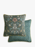 William Morris At Home Spring Thicket square cushion 43x43cm, imported from the UK
