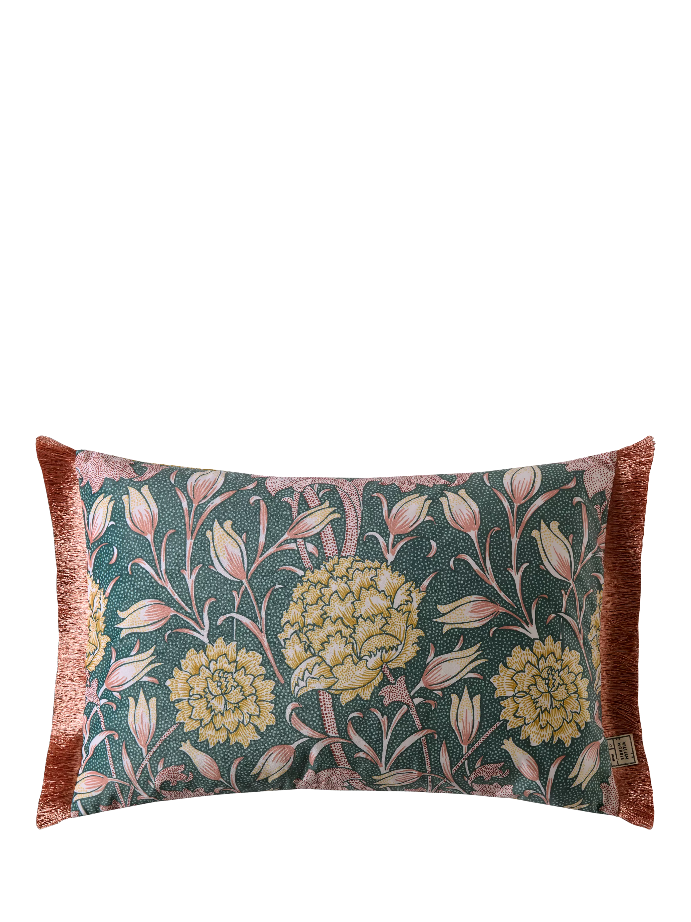 William Morris At Home Wild Tulip cushion 43cm (British brand)