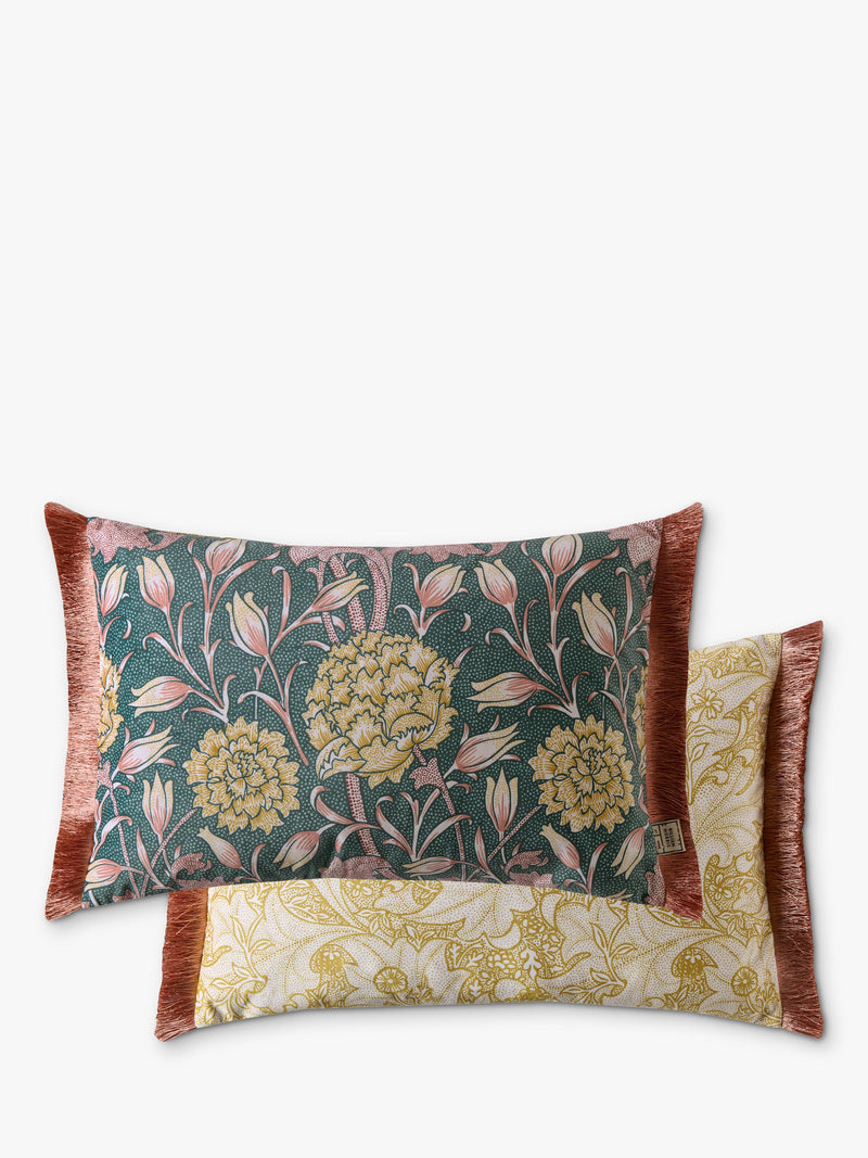 William Morris At Home Wild Tulip cushion 43cm (British brand)
