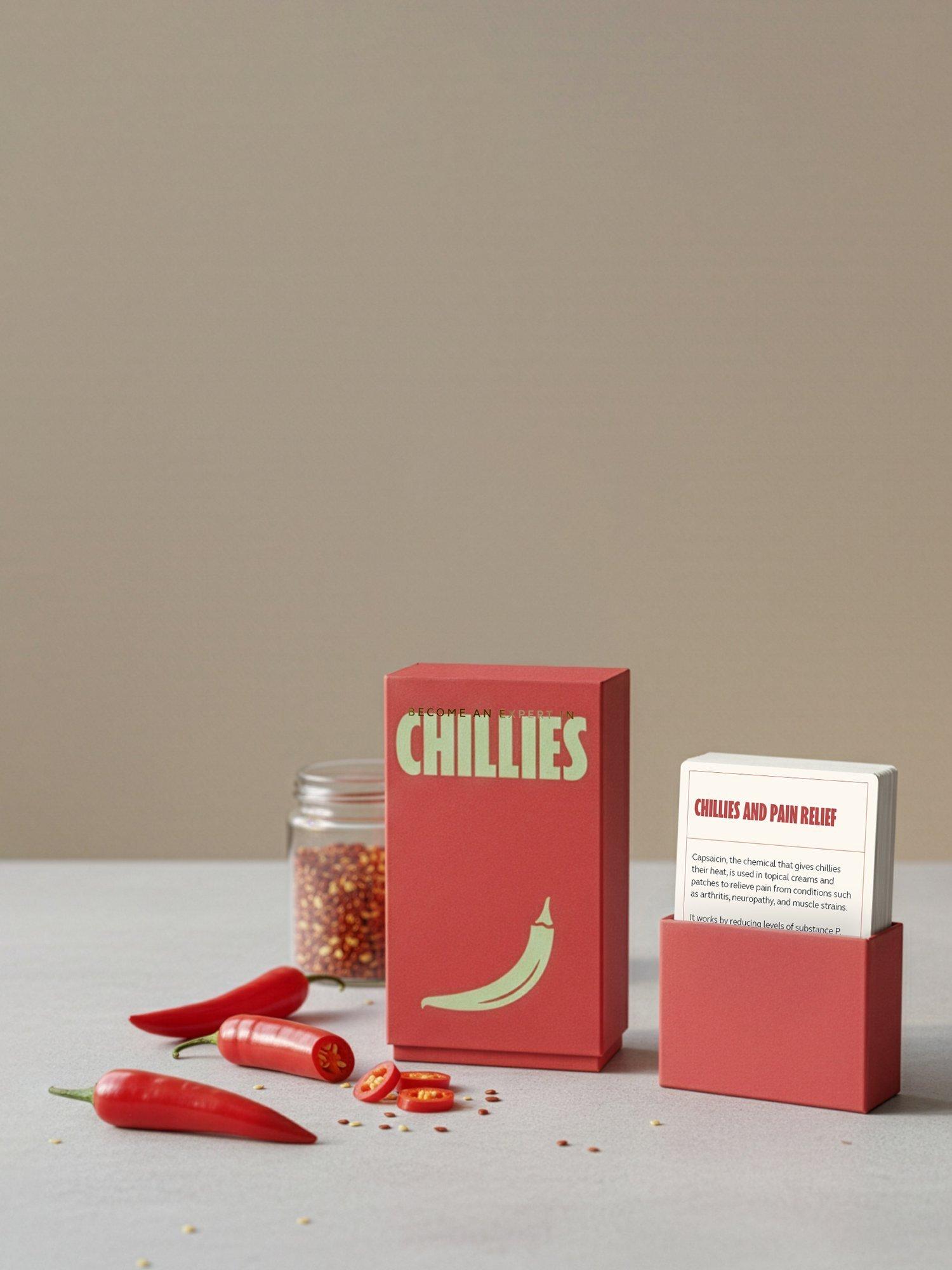 Pikkii Become An Expert In Chillis card deck, UK version