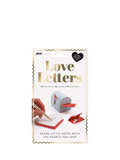 Pikkii love letters kit with blank heart notes and DIY mailbox, UK version