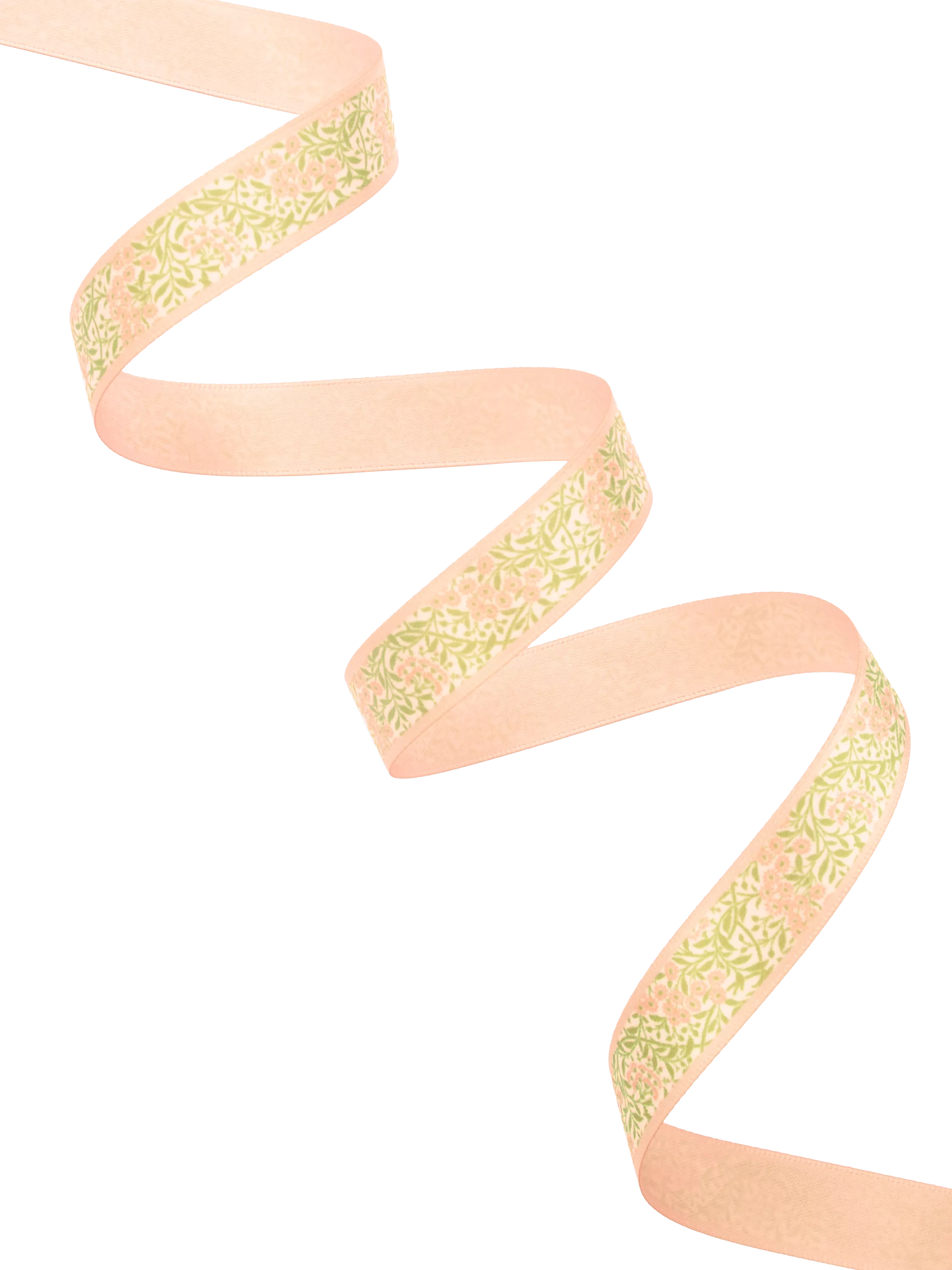 William Morris At Home daisy satin ribbon 15mm x 3m, UK version