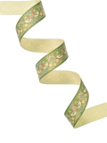 William Morris Strawberry Thief ribbon olive 25mm - British product