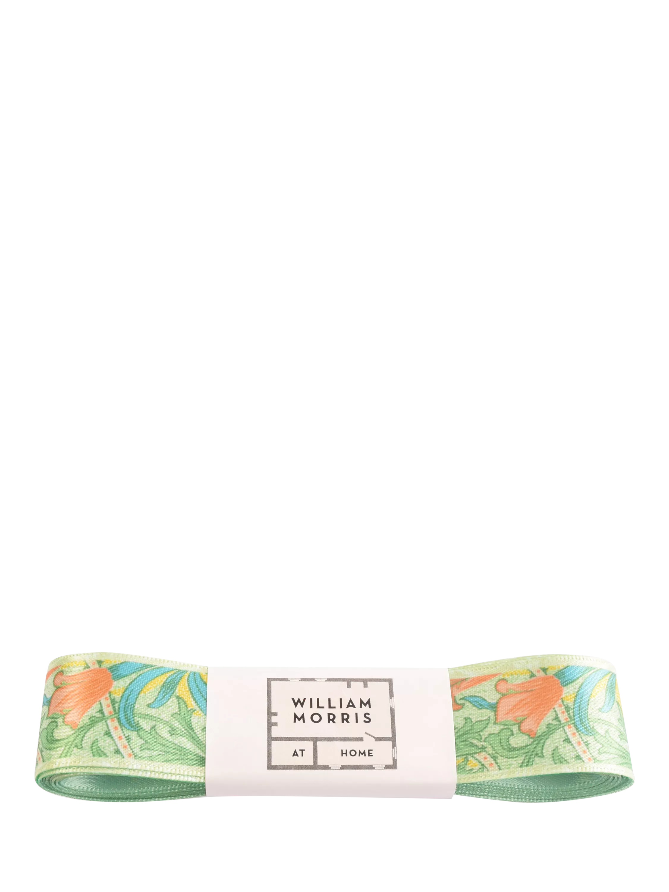 William Morris Weeds ribbon multi 25mm x 3m (British brand)
