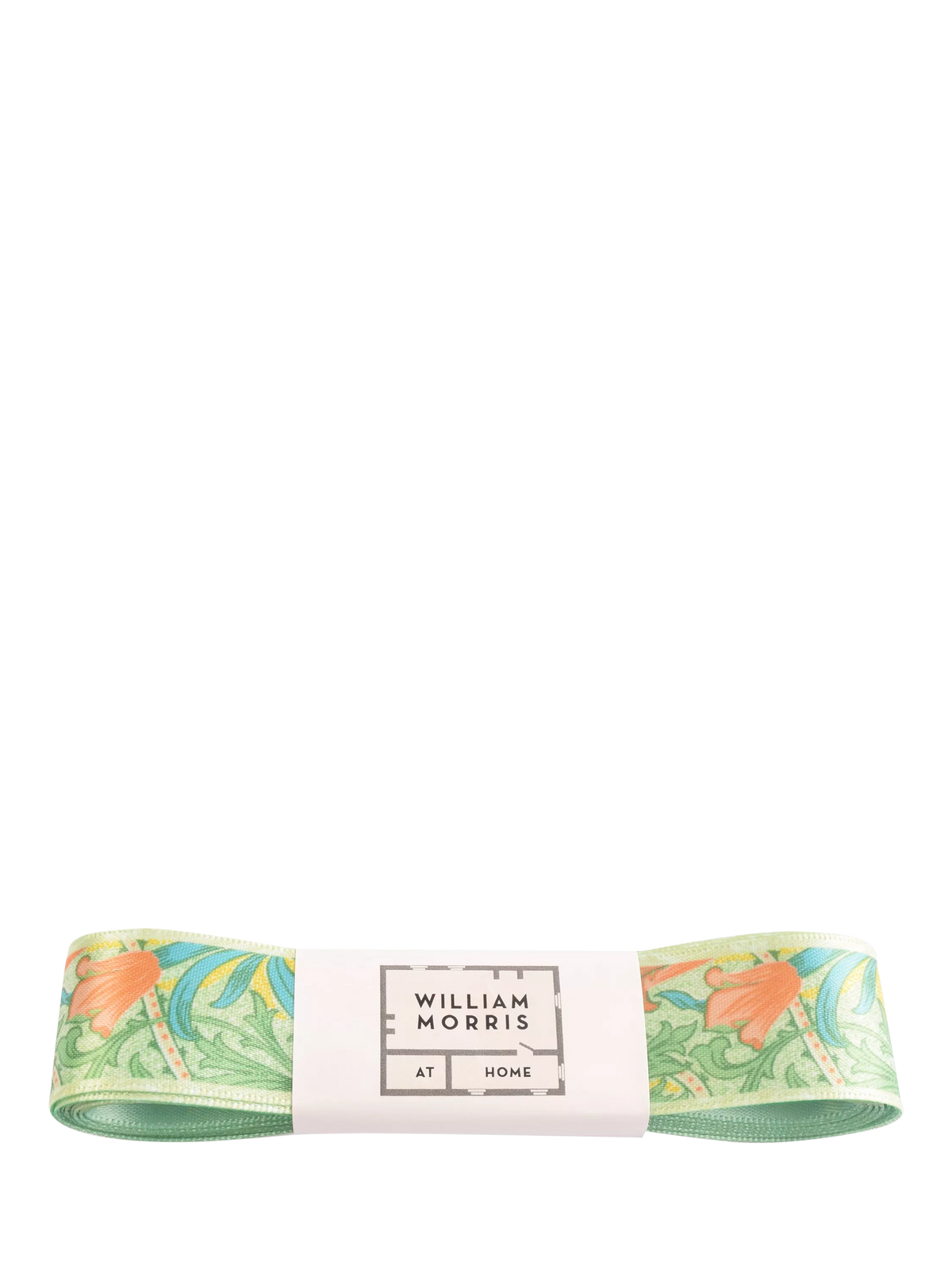 William Morris Weeds ribbon multi 25mm x 3m (British brand)
