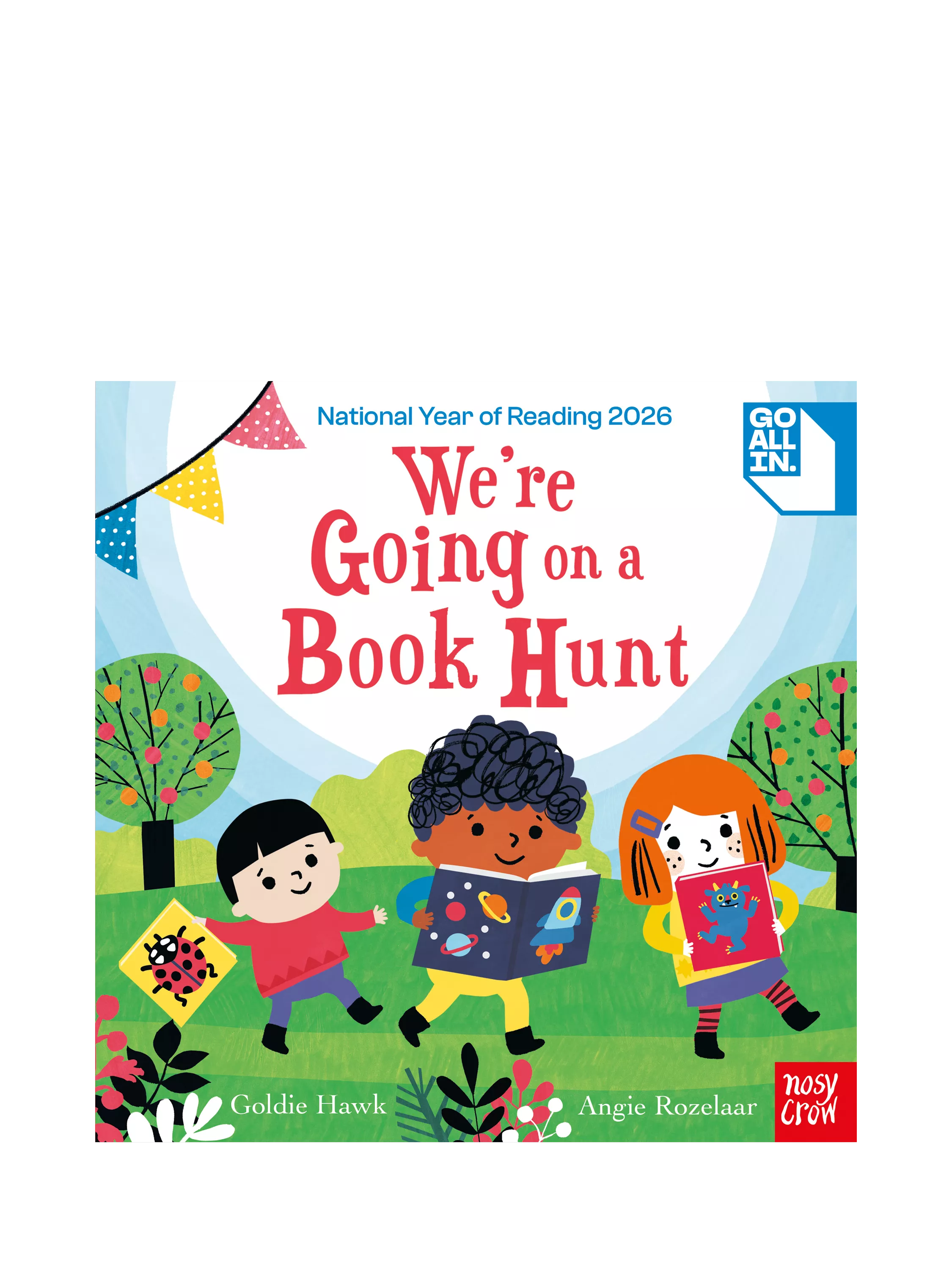 Nosy Crow Book Hunt board book, UK version