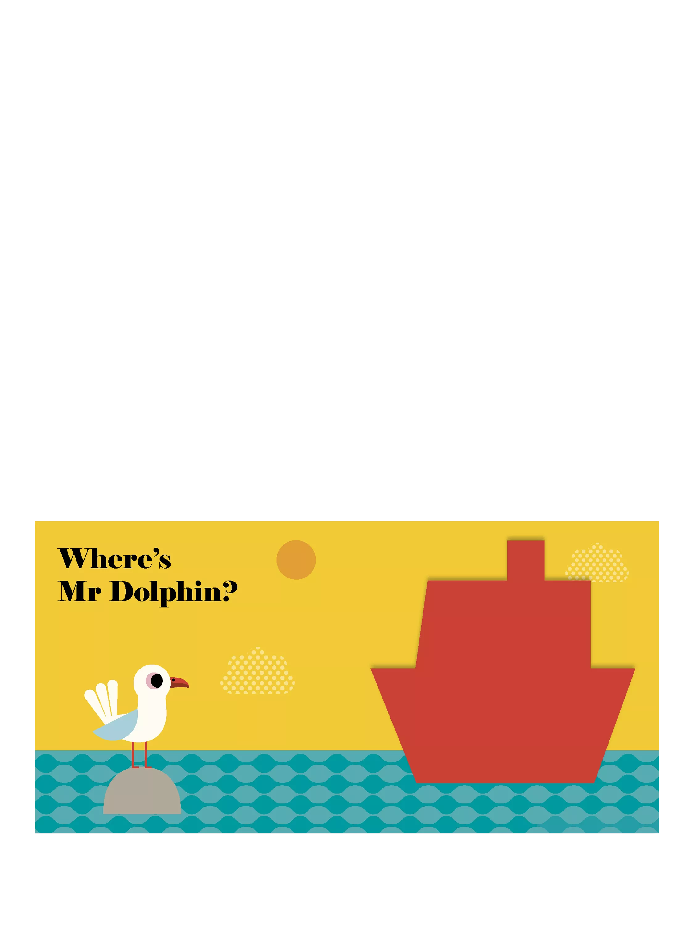 Nosy Crow Where's Mrs Fish board book 10 pages - British product