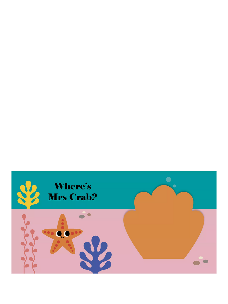 Nosy Crow Where's Mrs Fish board book 10 pages - British product