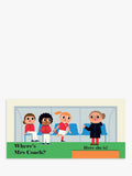 Nosy Crow Where's Mr Footballer? board book, UK version