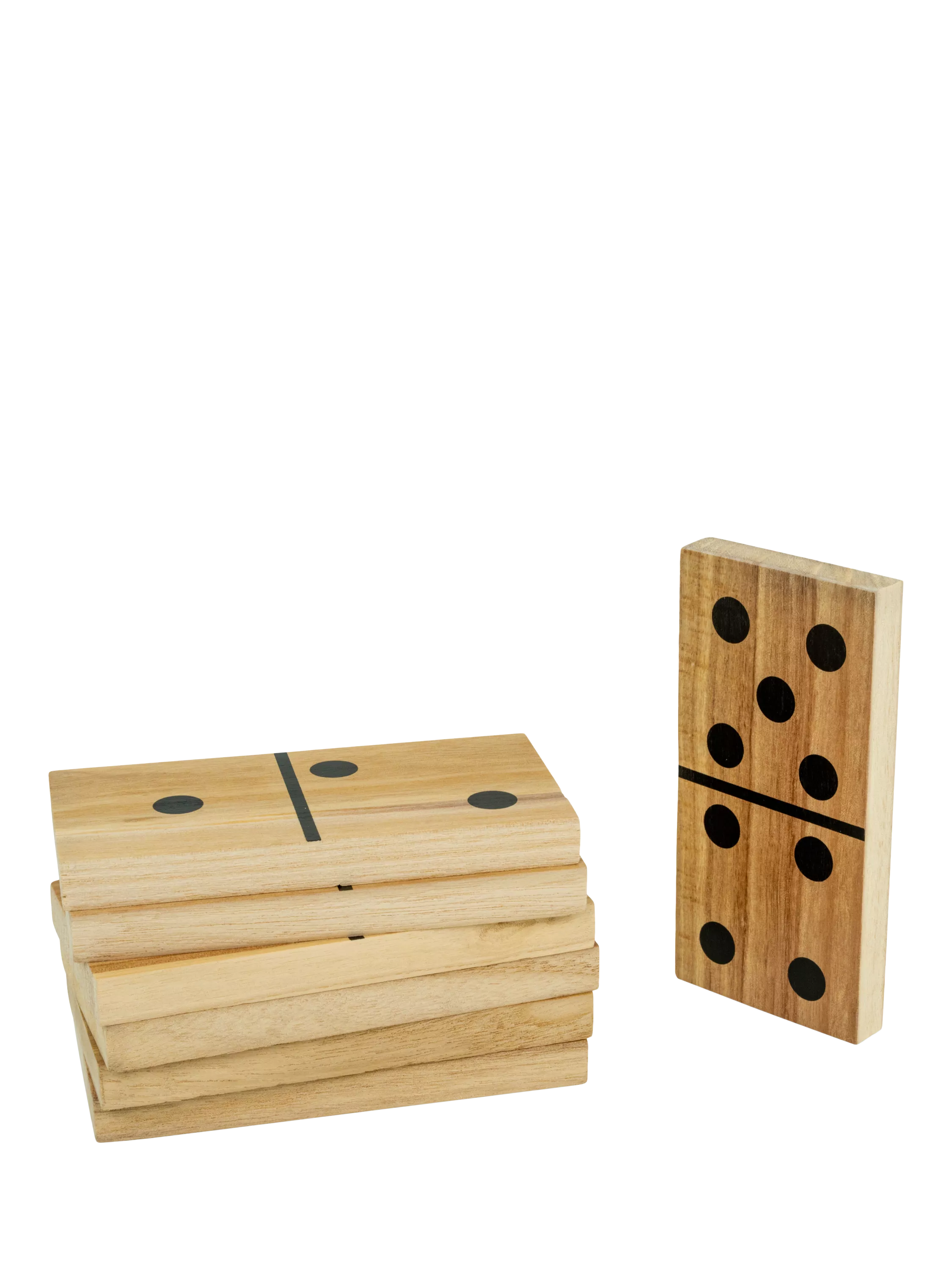 TP Toys giant wooden dominoes 28 tiles, UK version
