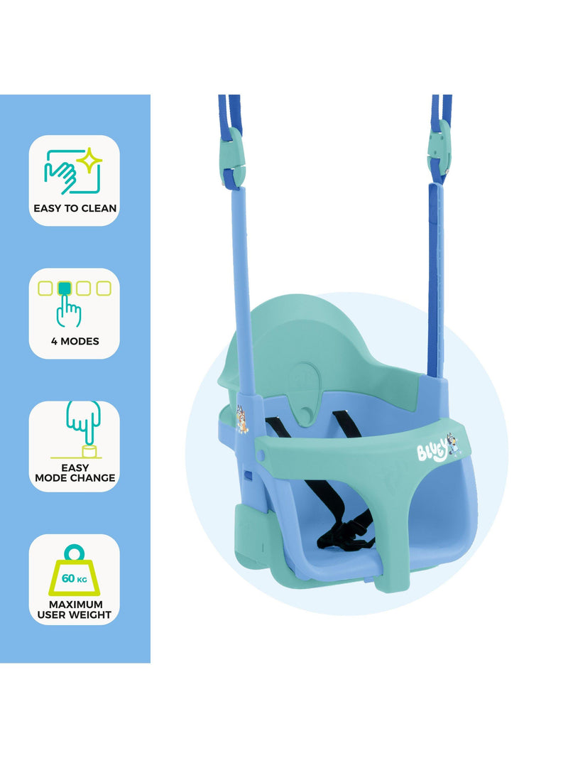 TP Toys Bluey Quadpod growable swing seat - British product