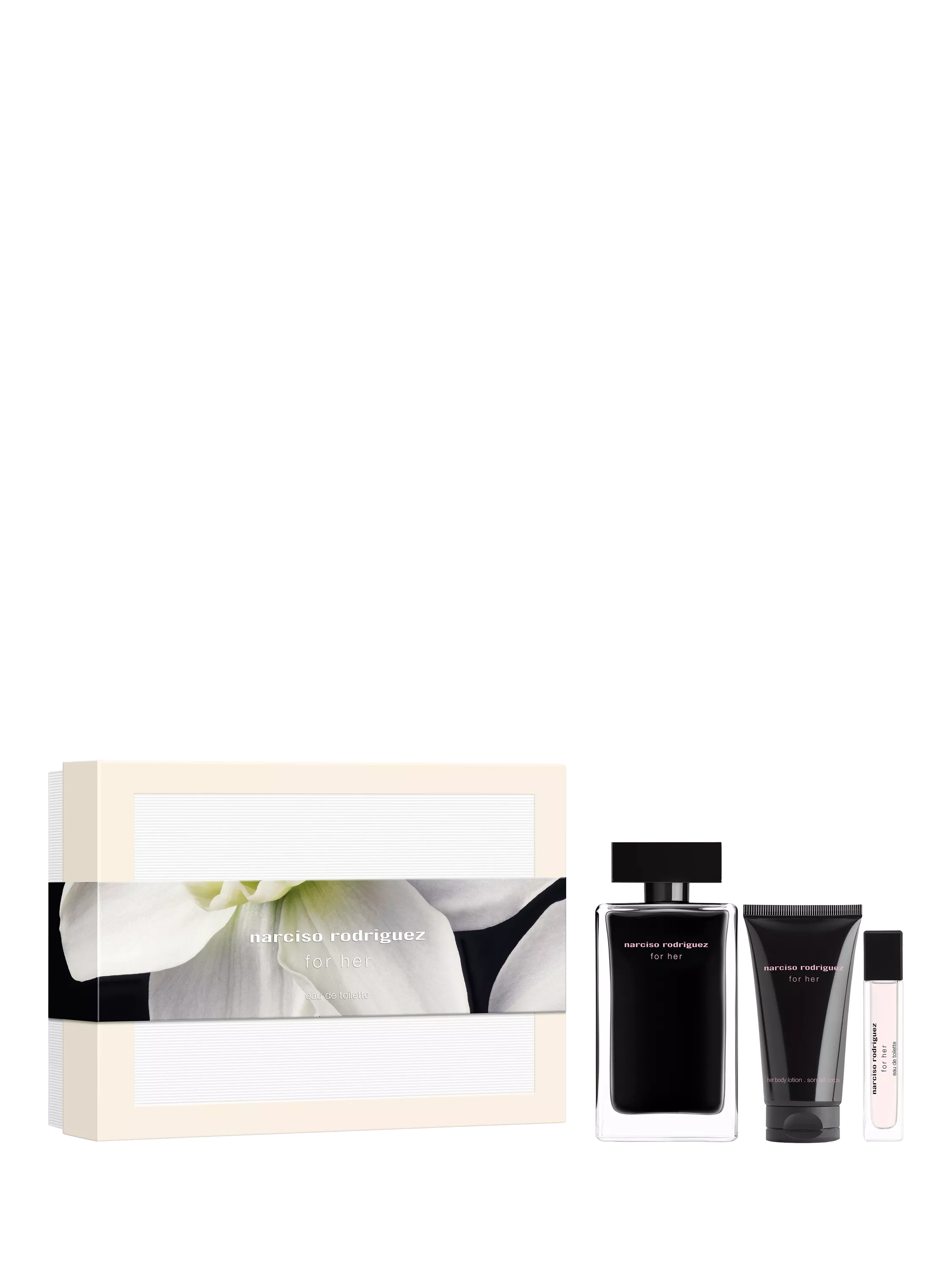 Narciso Rodriguez For Her fragrance gift set 100ml - British product