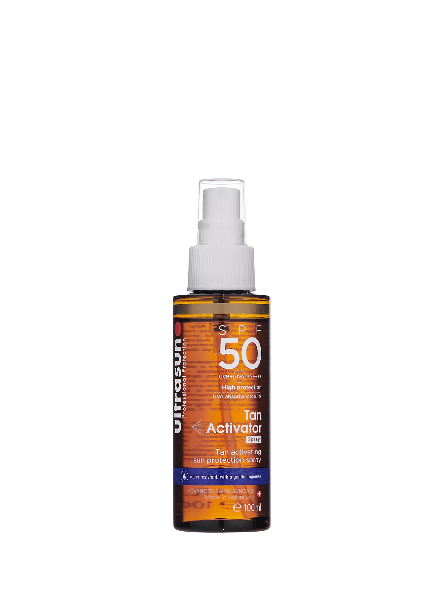 Ultrasun Body Tan Activator Spray SPF 50 100ml (British brand)