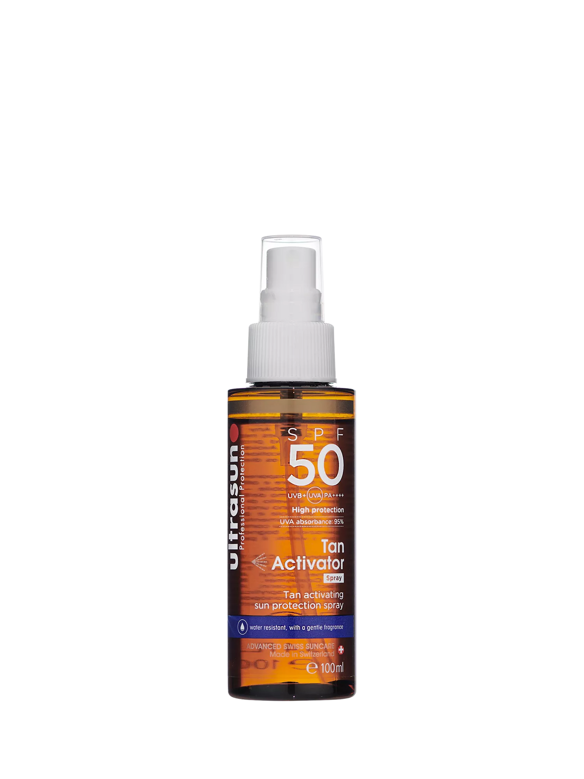 Ultrasun Body Tan Activator Spray SPF 50 100ml (British brand)