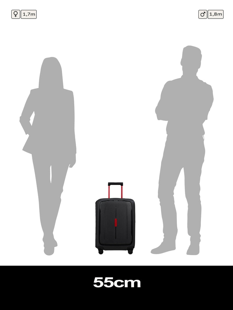 حقيبة المقصورة Samsonite Essens 55 سم معاد تدويرها، نسخة المملكة المتحدة
