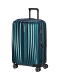 Samsonite Nexis 70cm Expandable Double Wheel Medium Suitcase, 91L, Petrol Blue