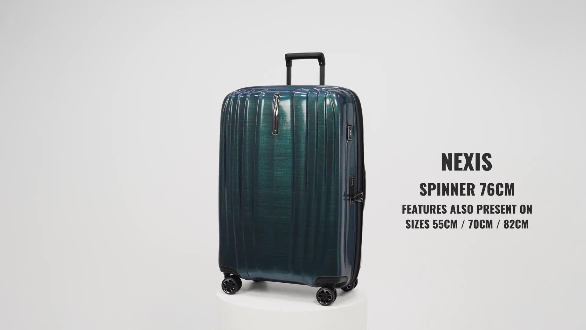 Samsonite Nexis 76cm expandable suitcase 116L - British product