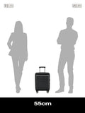 Samsonite Paralux expandable cabin suitcase 55cm 46L (British brand)