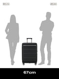 Samsonite Paralux 67cm medium suitcase (British brand)