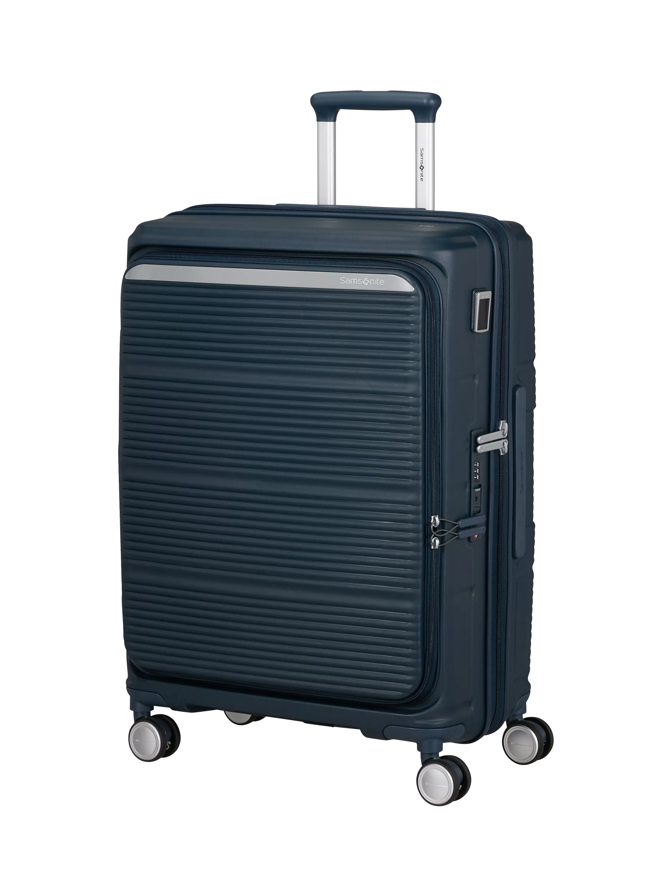 Samsonite Paralux 67cm Expandable 4-Wheel Medium Suitcase, 81L