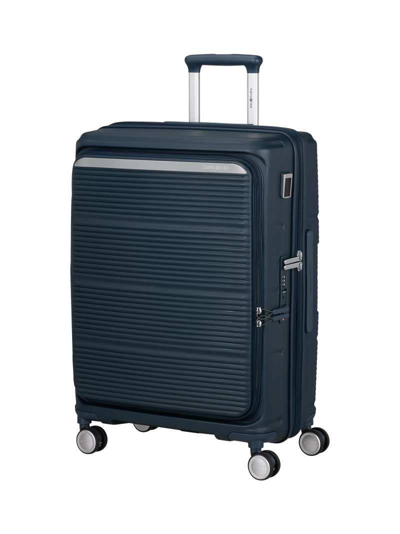 Samsonite Paralux 67cm Expandable 4-Wheel Medium Suitcase, 81L