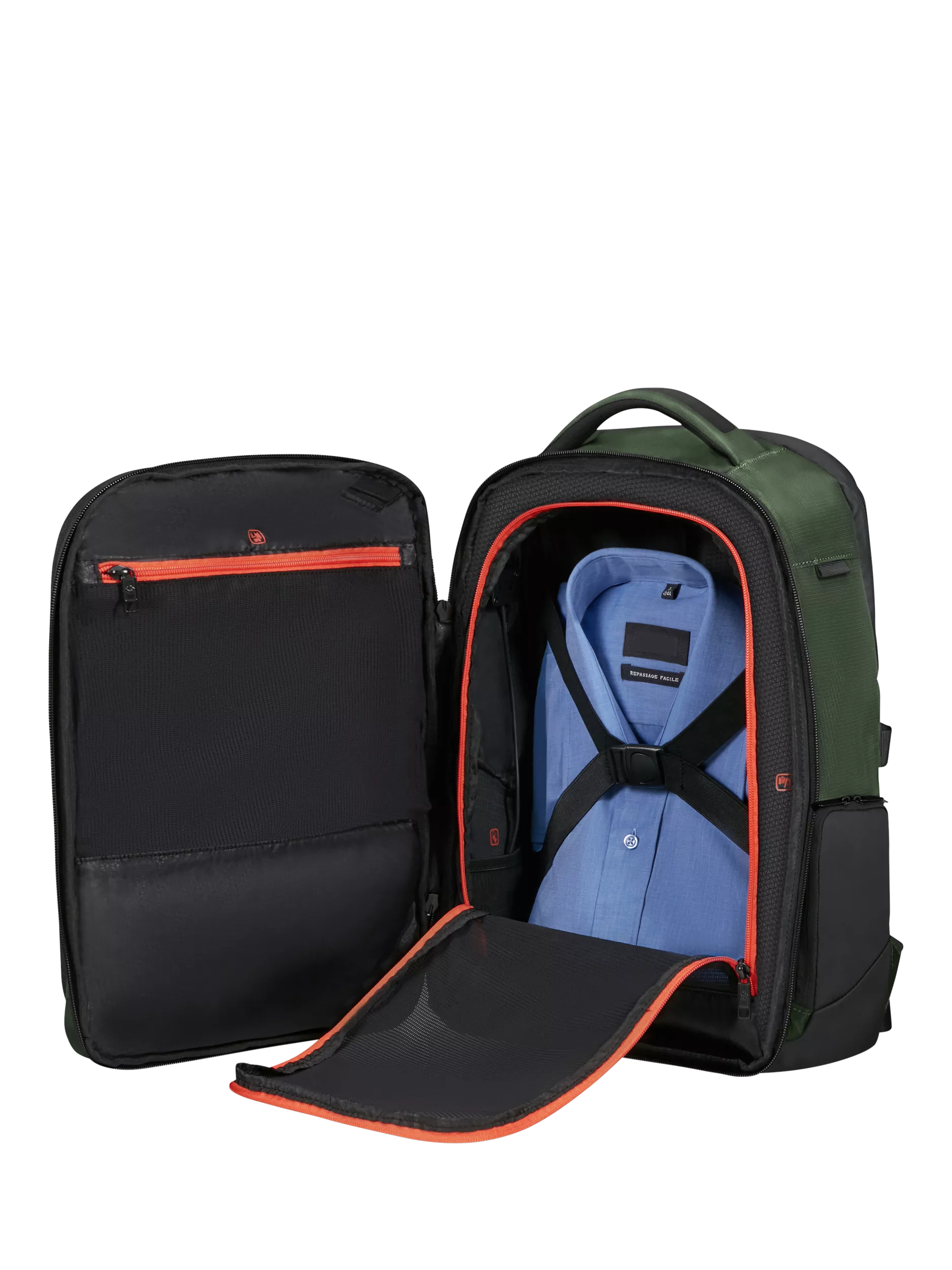 Samsonite Biz2Go Day Trip backpack 22L green, UK version
