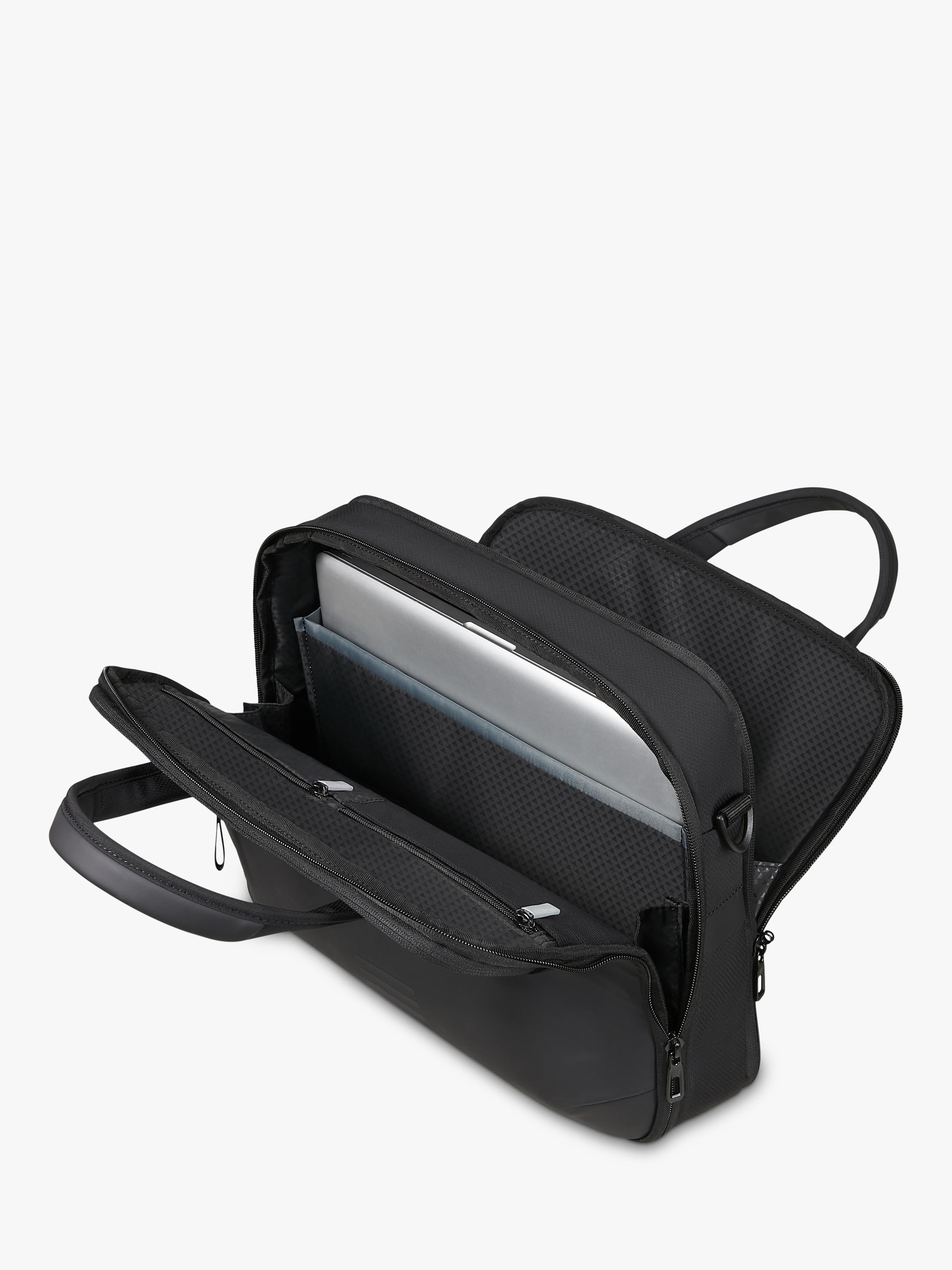 Samsonite Moderny twin handle laptop bag black, imported from the UK