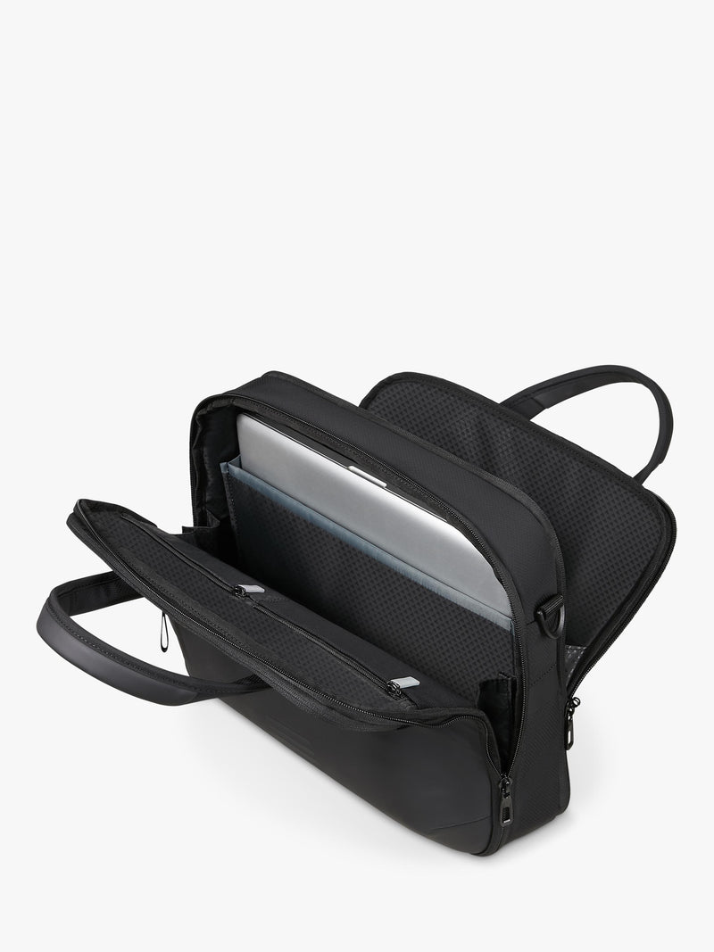 Samsonite Moderny twin handle laptop bag black, imported from the UK