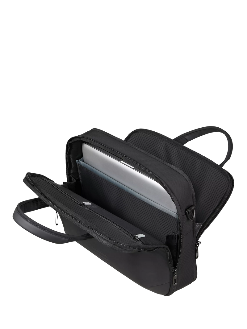 Samsonite Moderny twin handle laptop bag black, imported from the UK