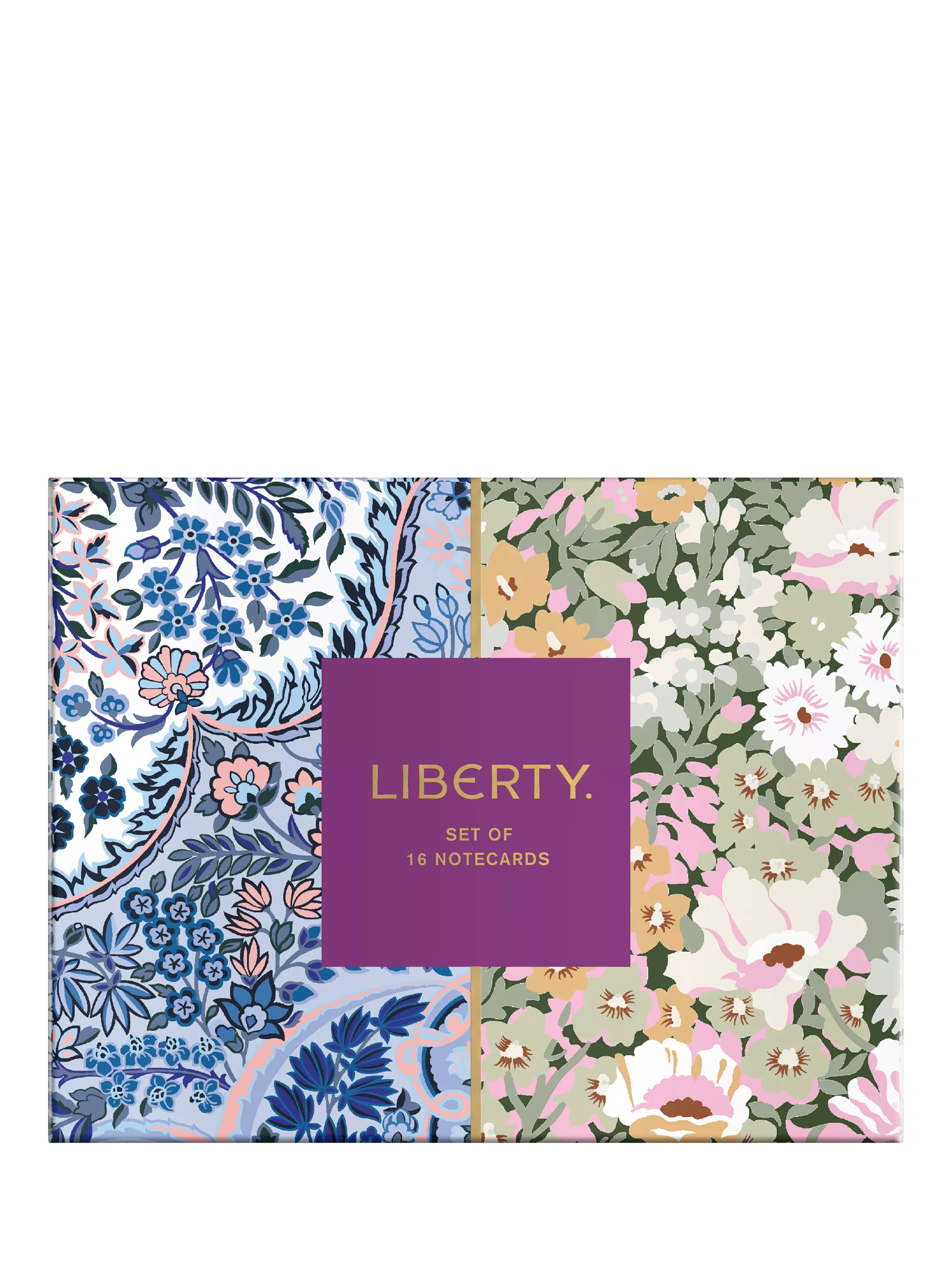 Liberty London floral note cards pack of 8 - British product