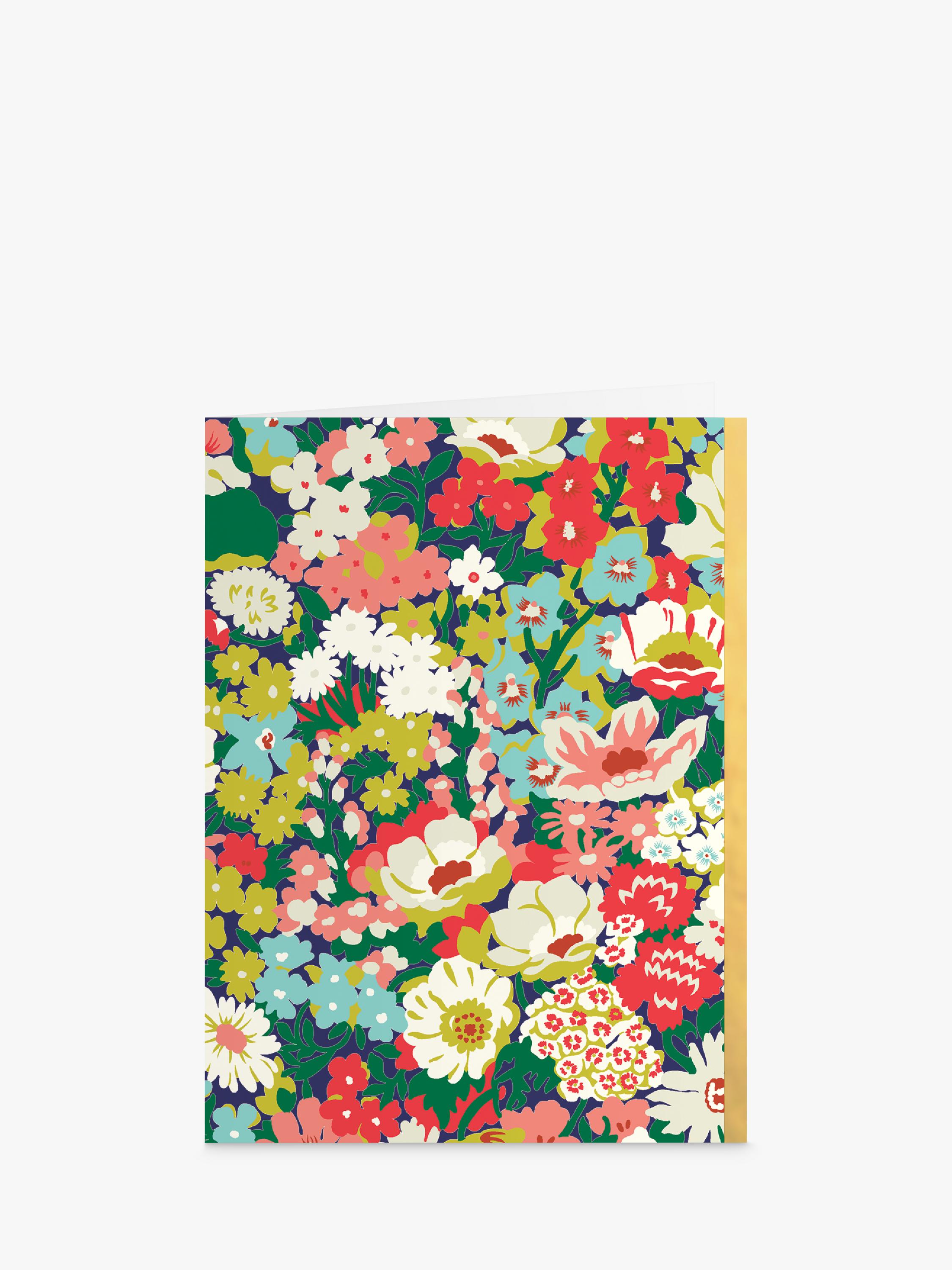 Liberty London floral note cards pack of 8 - British product