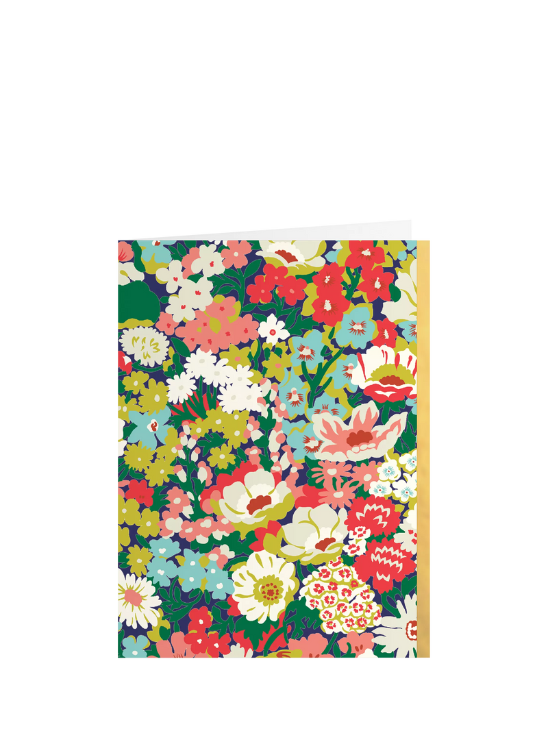 Liberty London floral note cards pack of 8 - British product