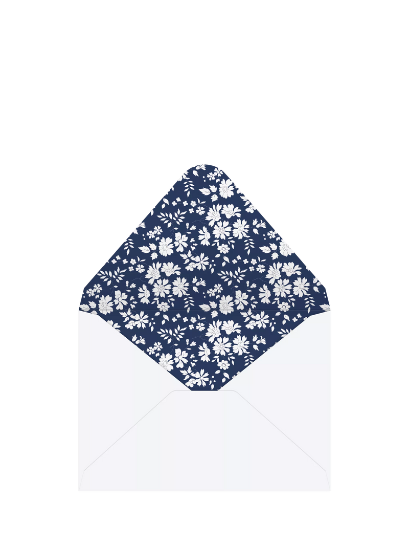 Liberty London floral note cards pack of 8 - British product